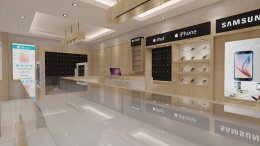 ออกแบบร้านมือถือ Phen Telecom อ.เพ็ญ จ.อุดรธานี
